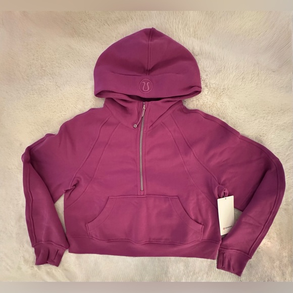 NWT Scuba Oversized Half-Zip Hoodie, VPLM, M/L - Picture 9 of 15